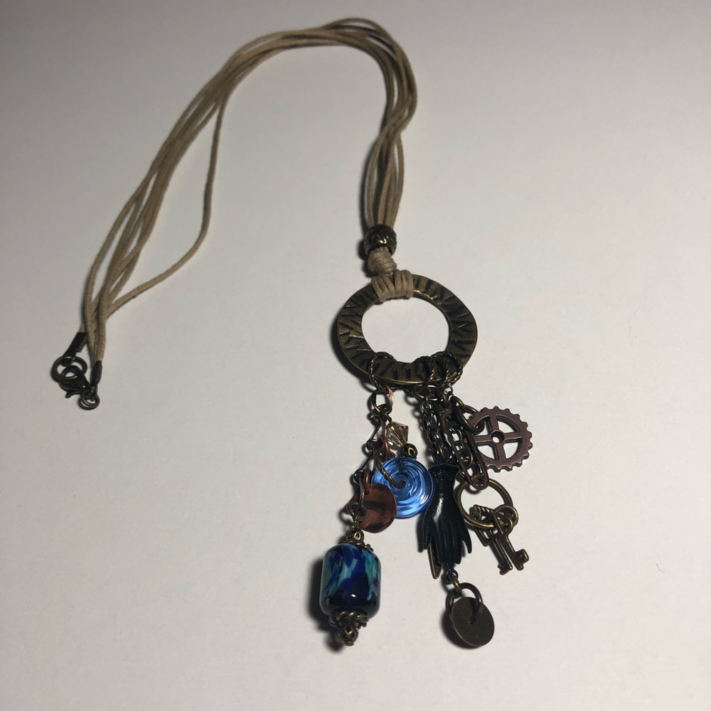 Whimsical Artisan made necklace - new